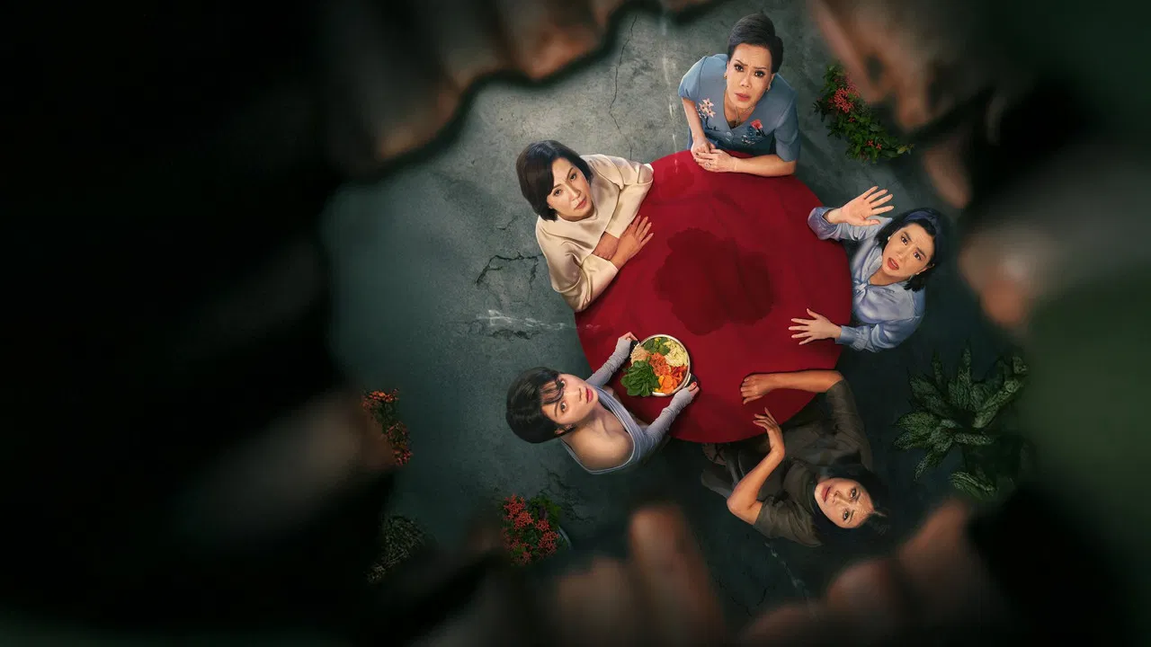 The Real Sister backdrop