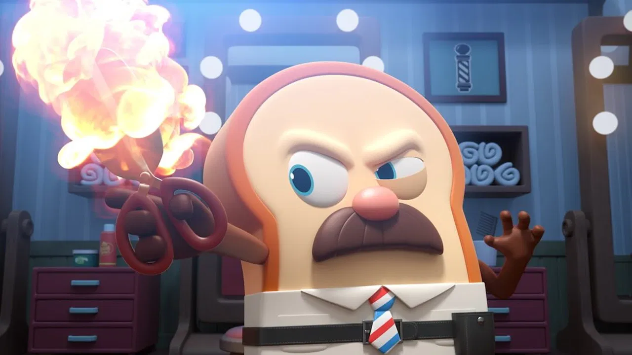 Bread Barbershop: Bakery Stars backdrop