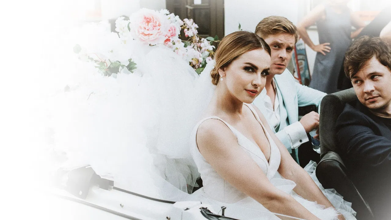 Perfektās kāzas backdrop