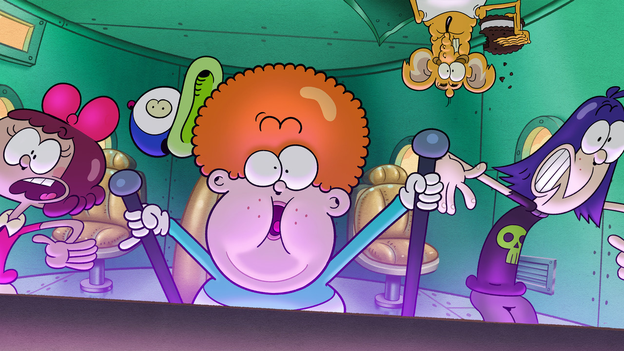 Billy Dilley’s Super-Duper Subterranean Summer backdrop