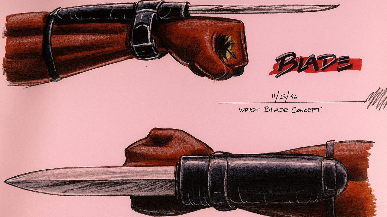 Designing 'Blade' backdrop