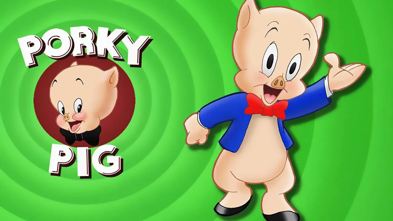 Porky Pig 101 backdrop