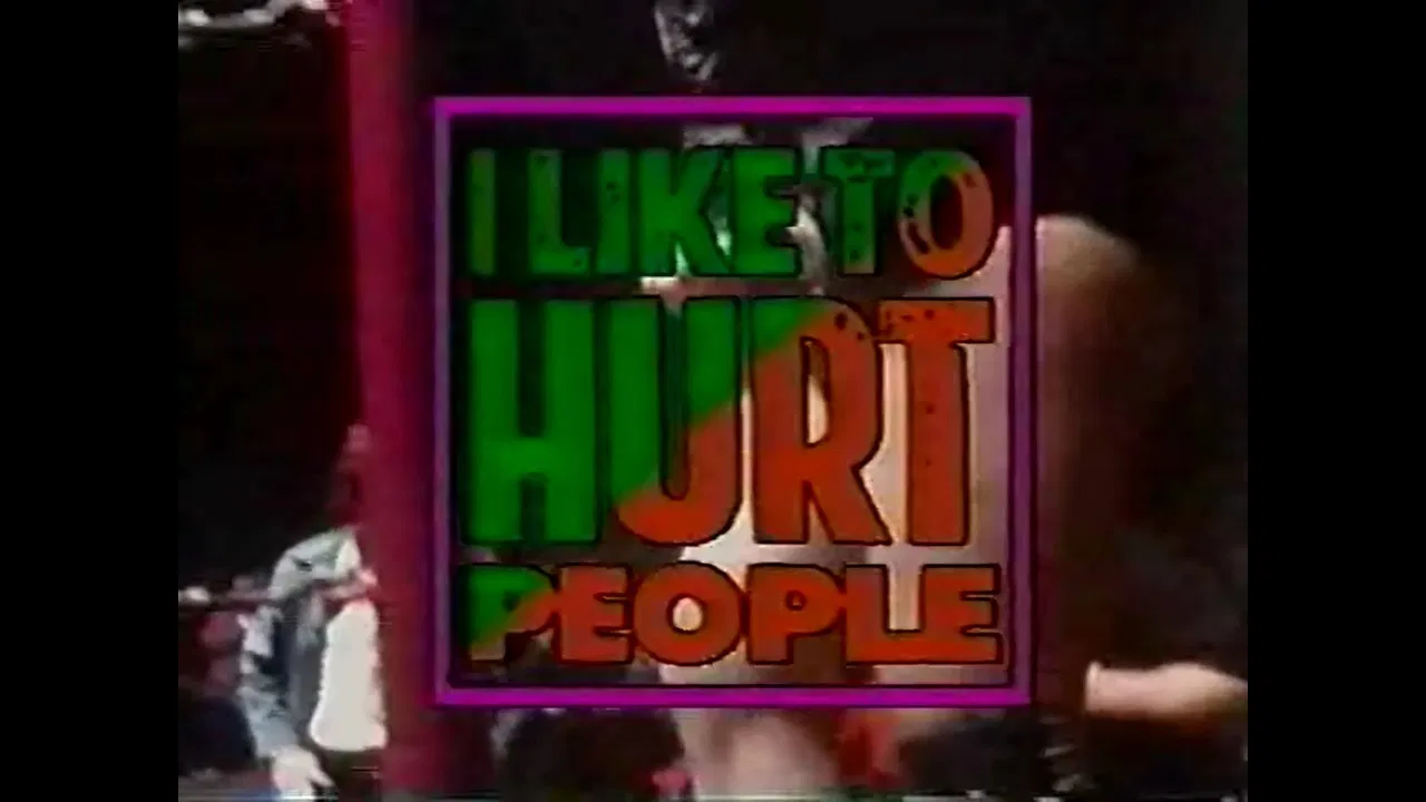 I Like To Hurt People backdrop