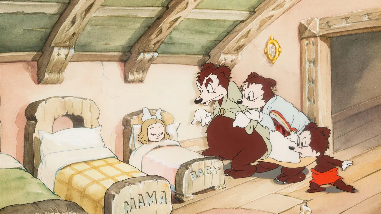 The Three Bears backdrop