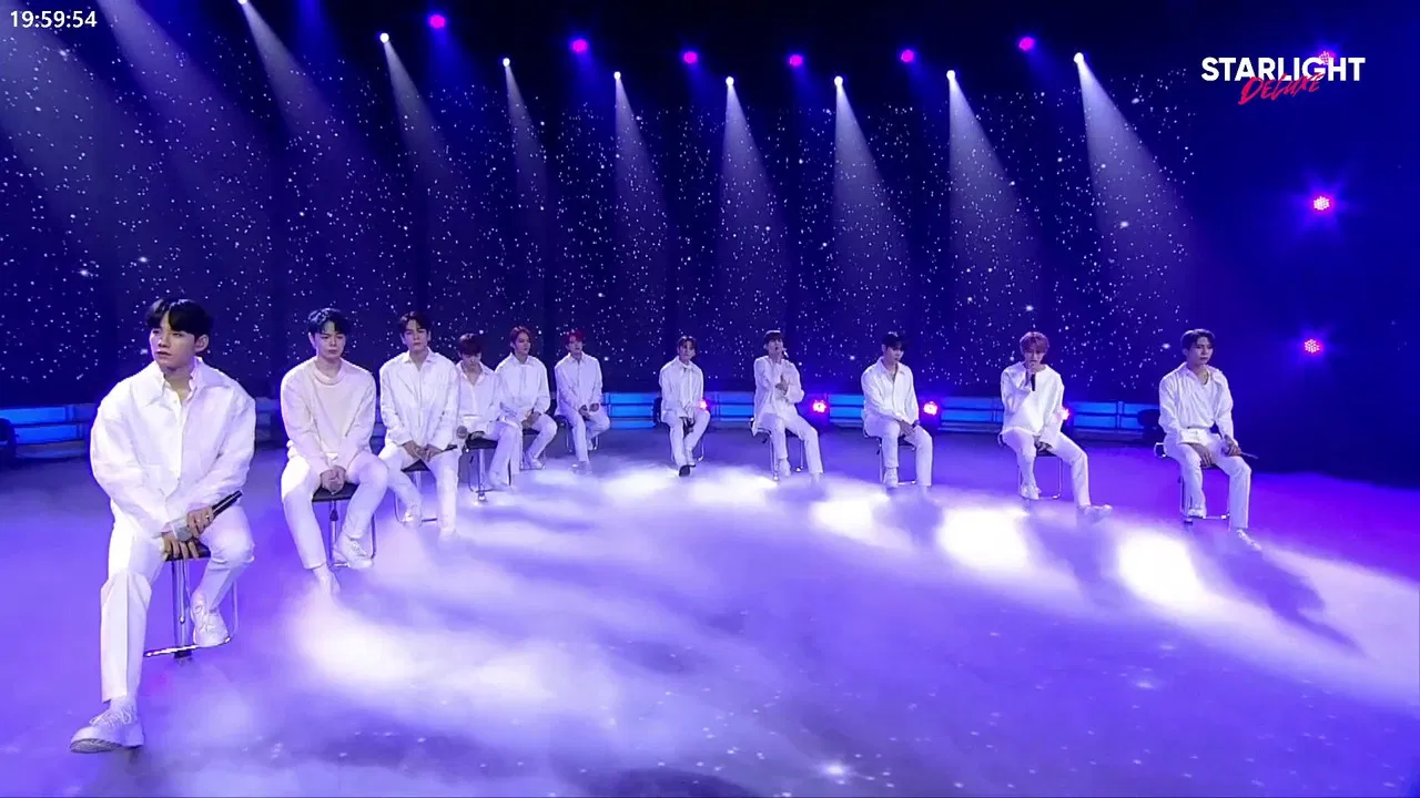 JO1 Live Streaming Concert STARLIGHT DELUXE backdrop