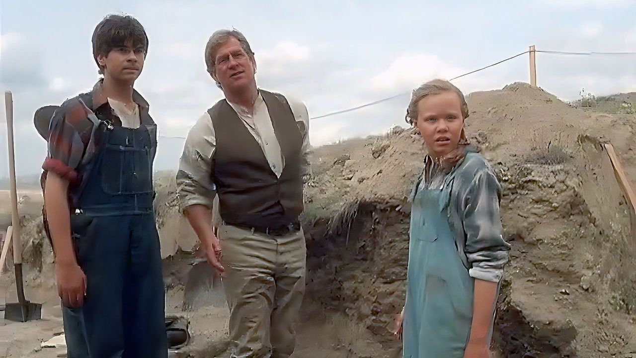 The Dinosaur Hunter backdrop