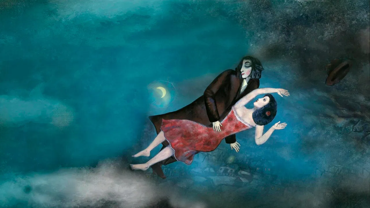 Marc Chagall. Origins backdrop