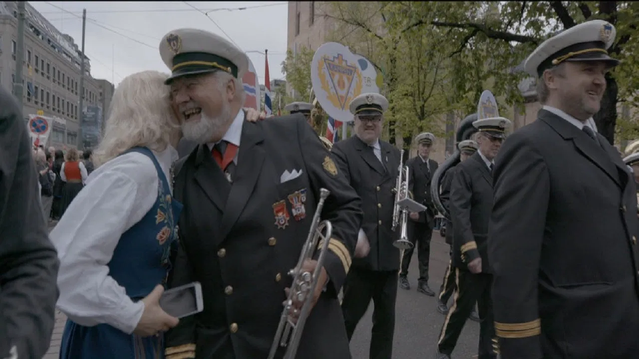 Marching Forever backdrop