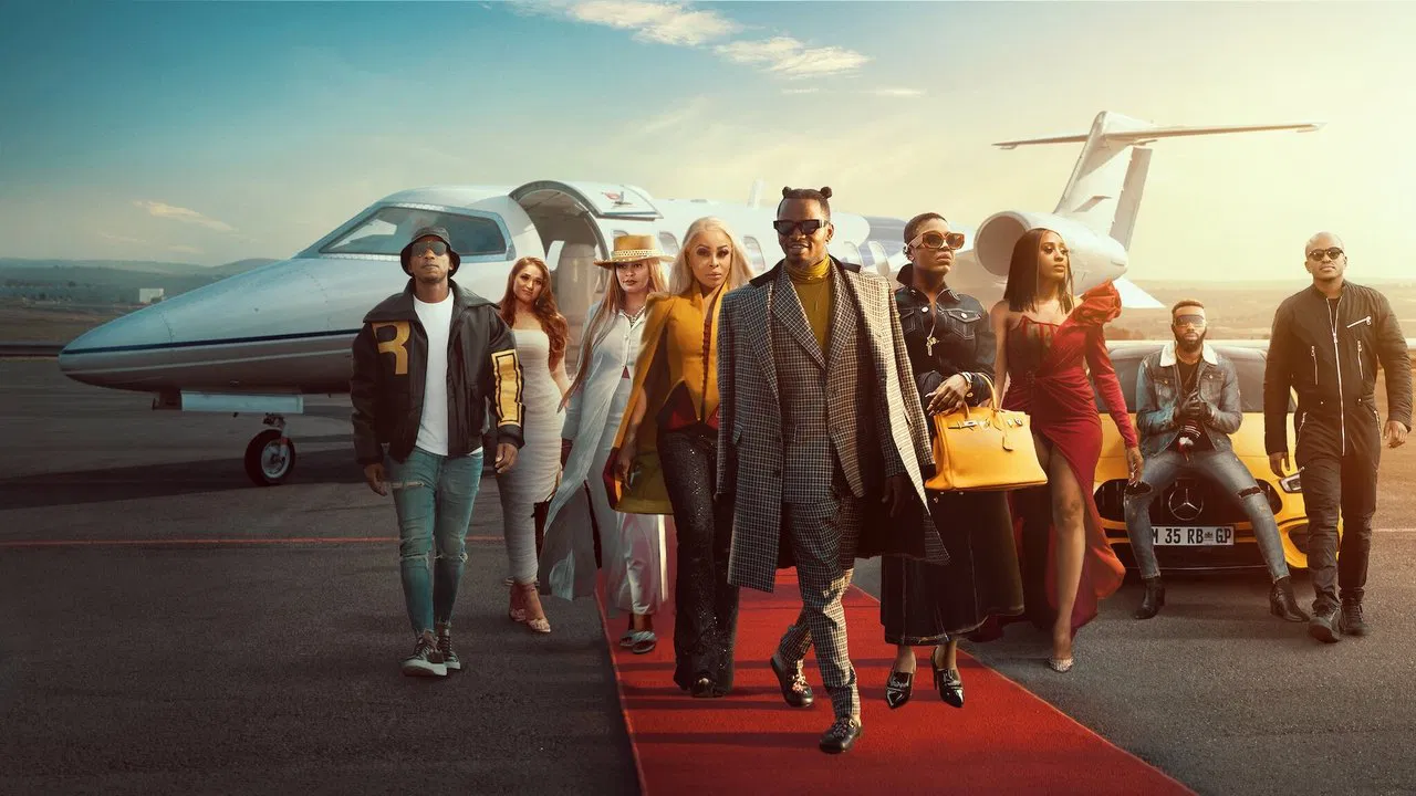 Young, Famous & African backdrop