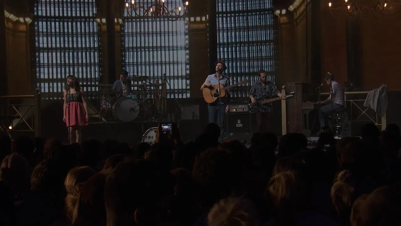 The Lumineers: iTunes Festival 2013 backdrop