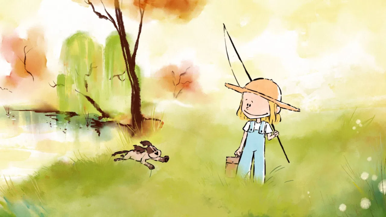 The Carp and the Child backdrop