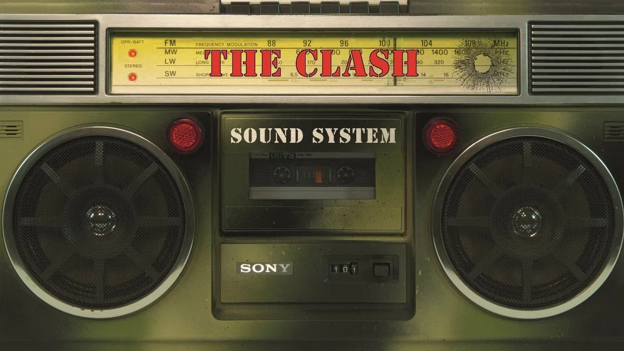 The Clash - Sound system backdrop
