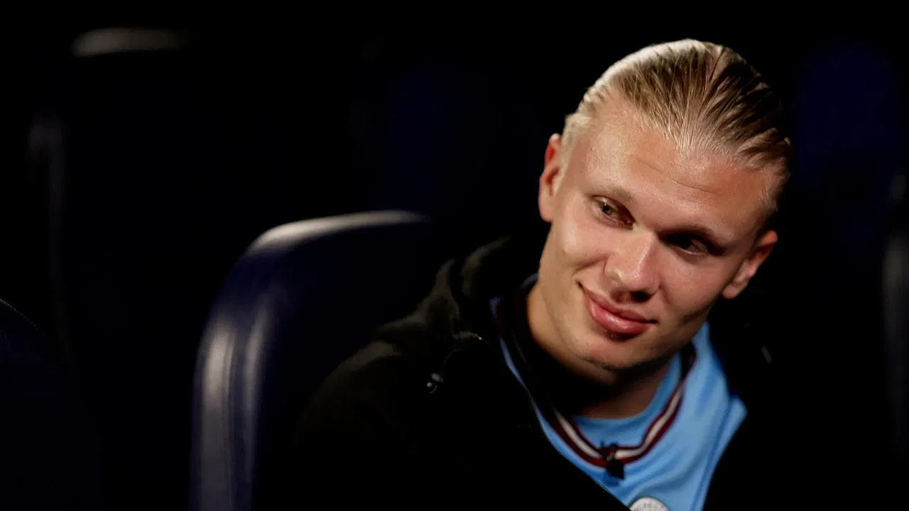 Haaland: Made in Norway backdrop