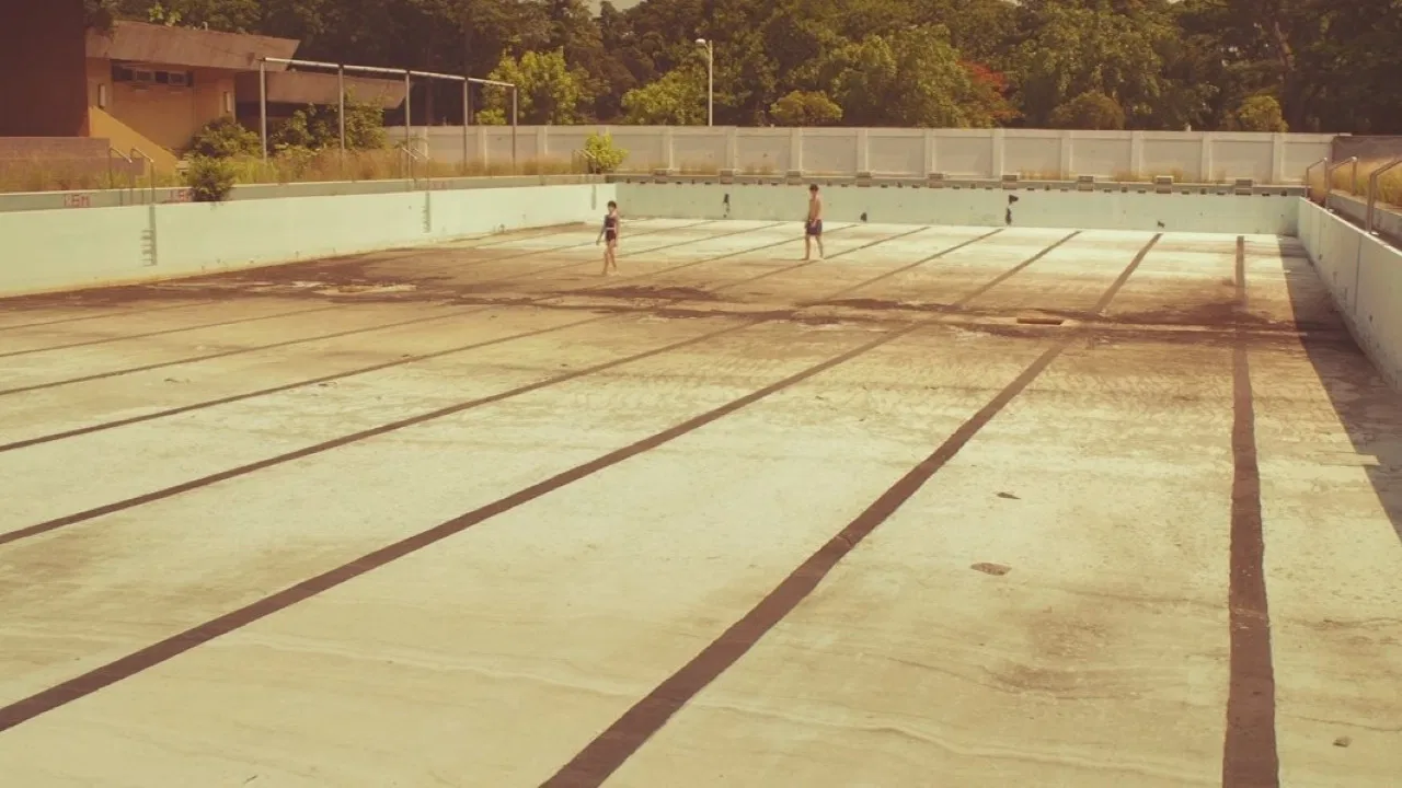 Some Rain Must Fall backdrop