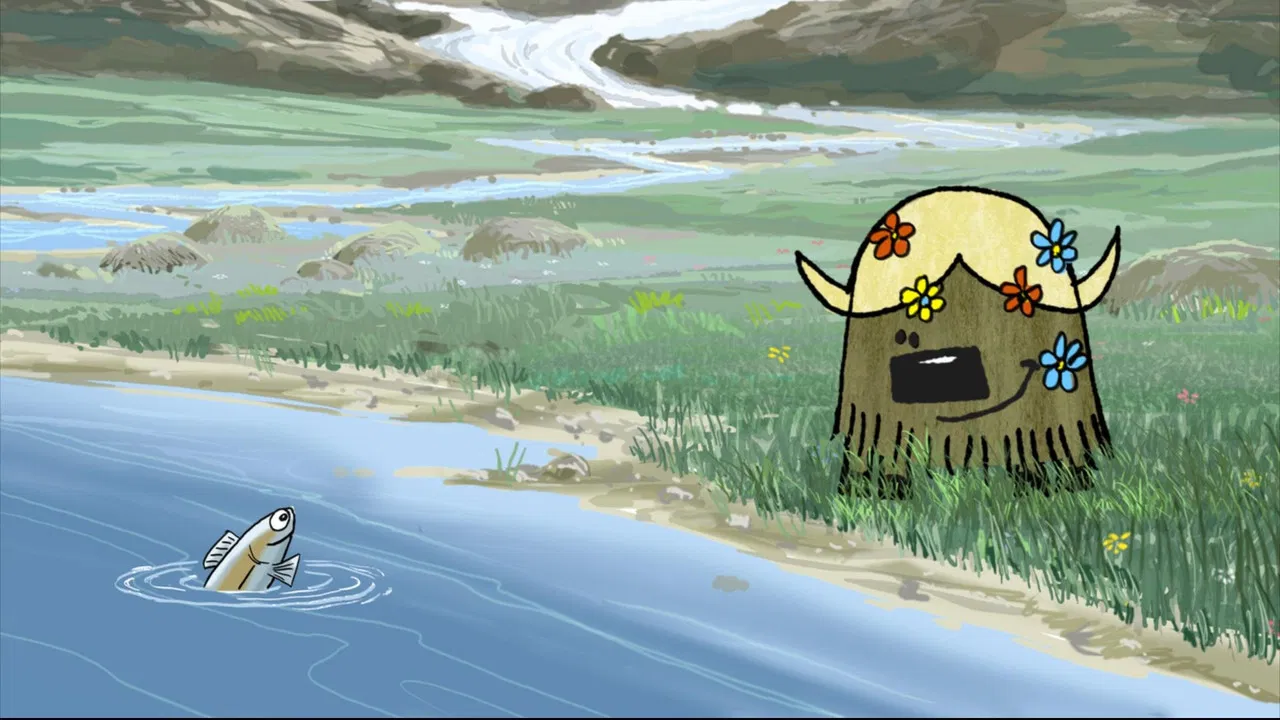 Hjørnebjørne backdrop