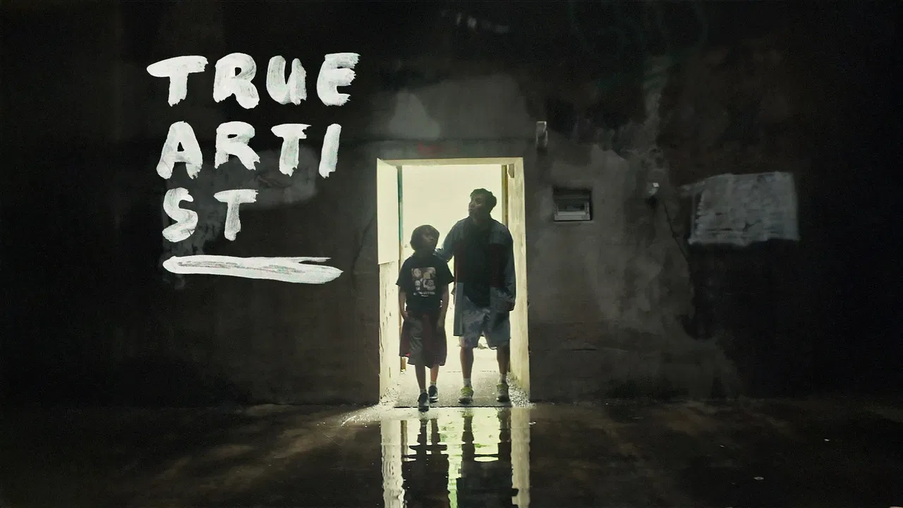 True Artist backdrop