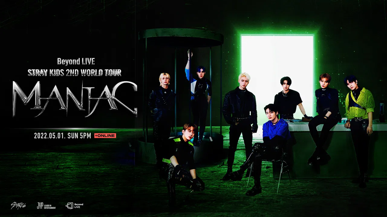 STRAY KIDS 2ND WORLD TOUR "MANIAC" in SEOUL backdrop