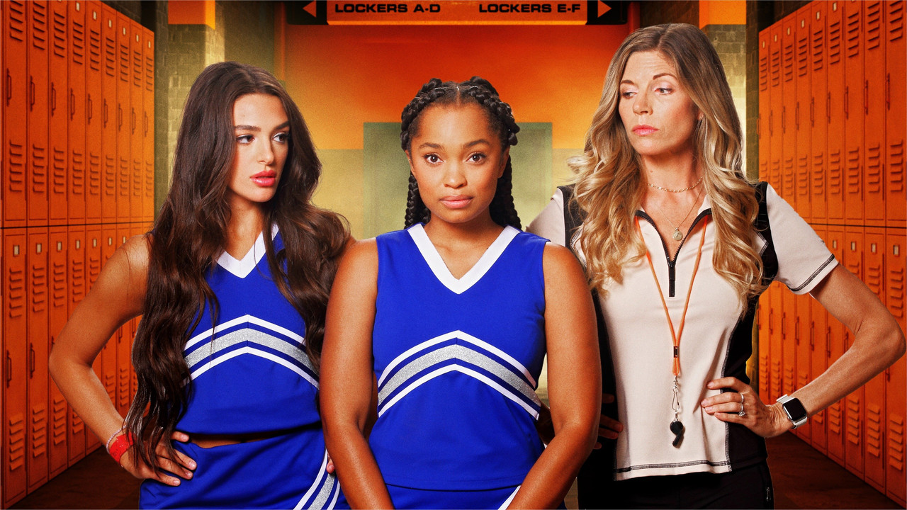 Cheer Camp Killer backdrop