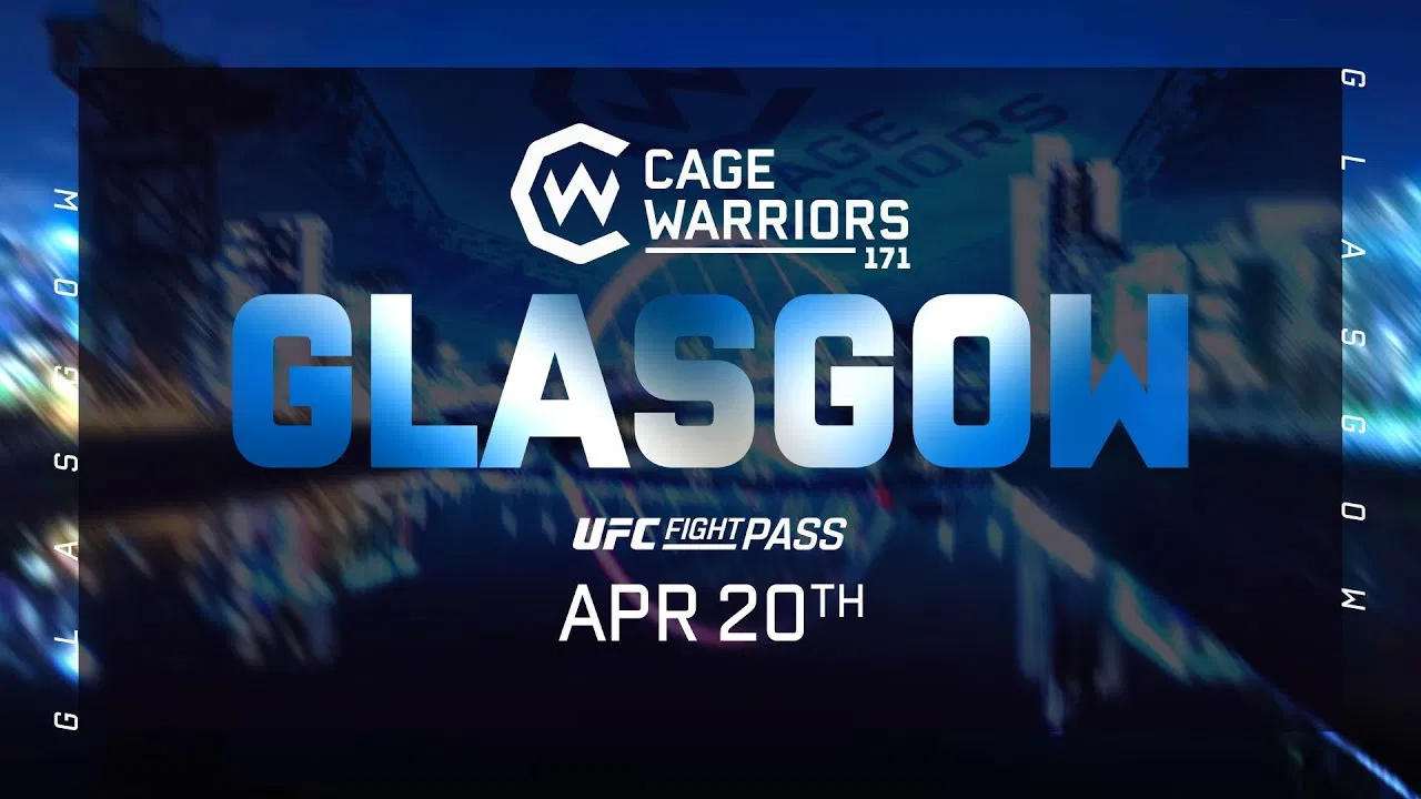 Cage Warriors 171: Glasgow backdrop