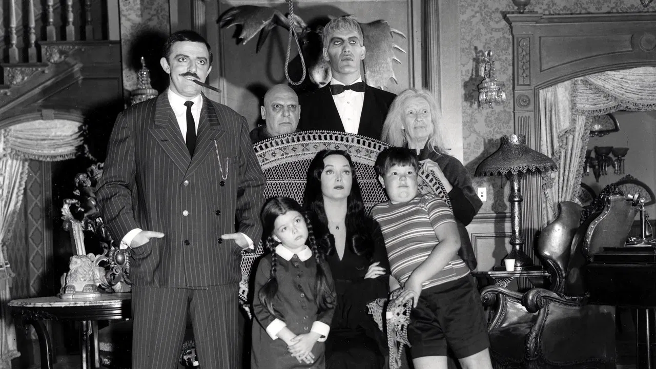 The Addams Family backdrop