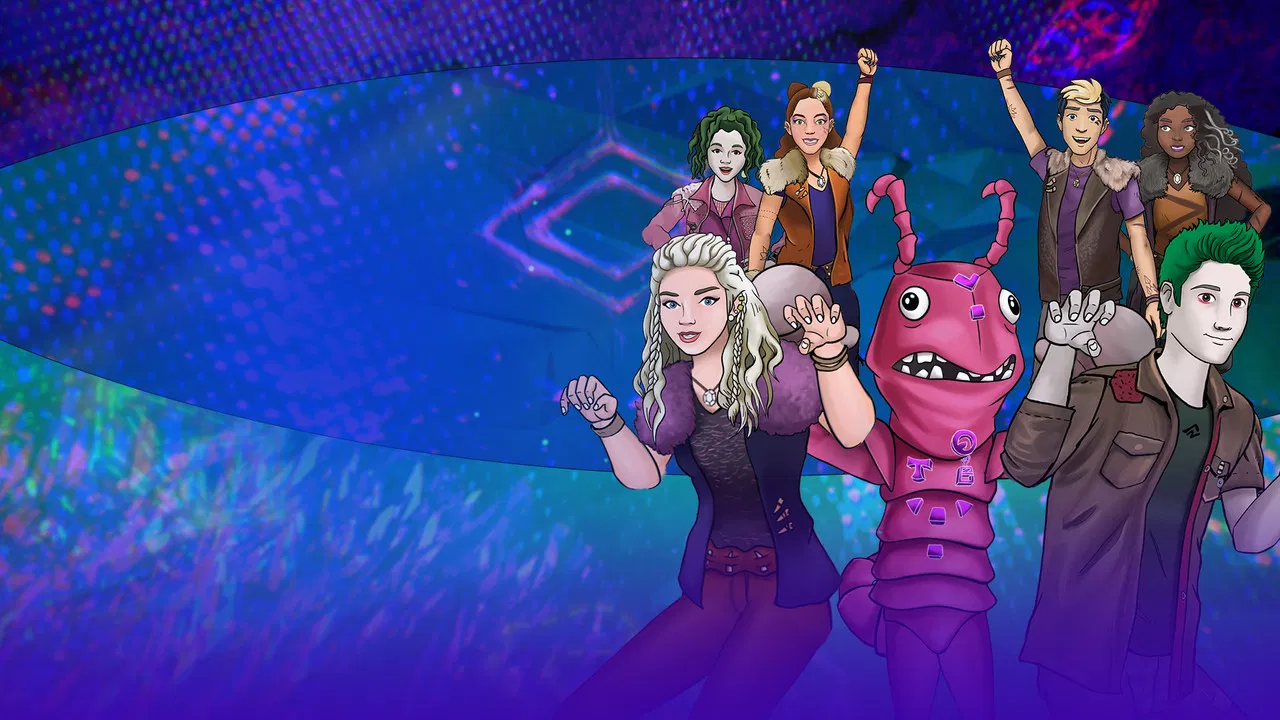 ZOMBIES: Addison’s Monster Mystery backdrop