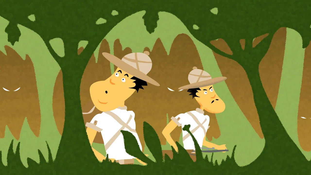 La ruta de los elefantes backdrop