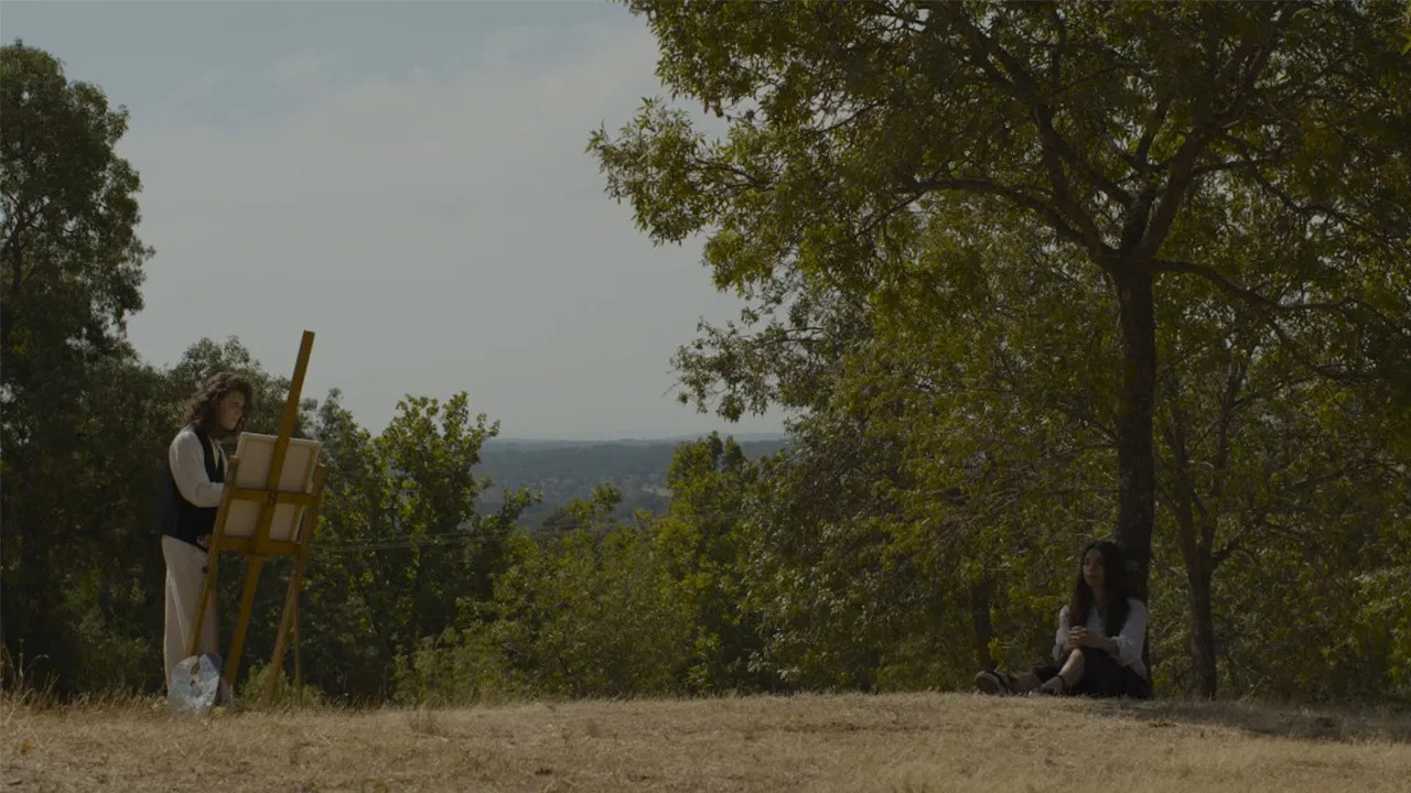 Detrás del cuadro backdrop