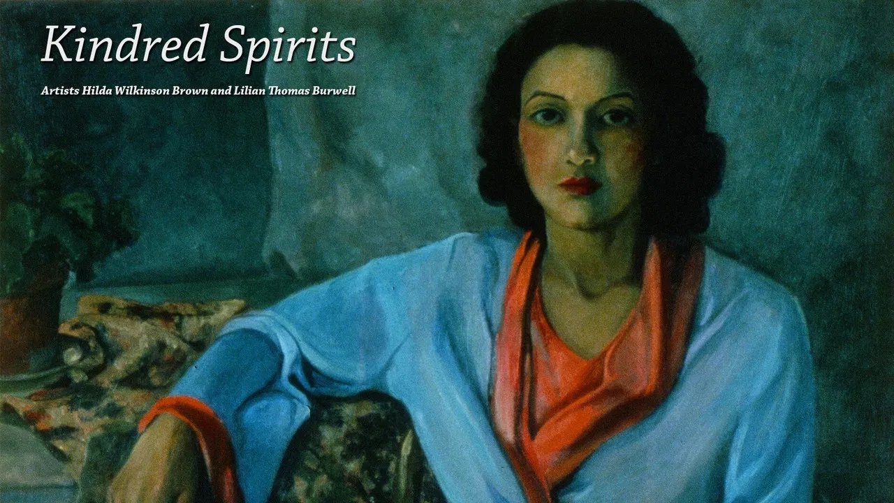 Kindred Spirits: Artists Hilda Wilkinson Brown and Lilian Thomas Burwell backdrop