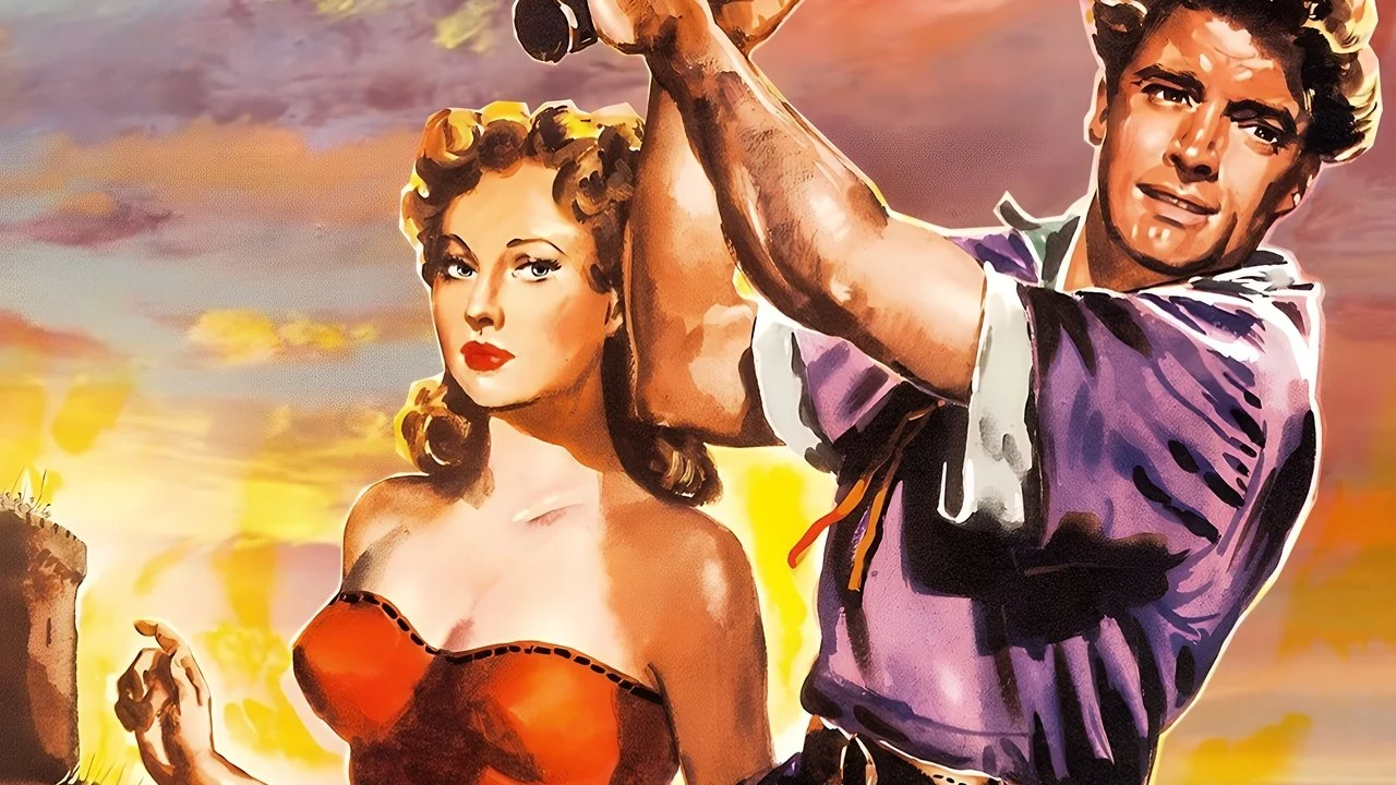 The Flame and the Arrow backdrop