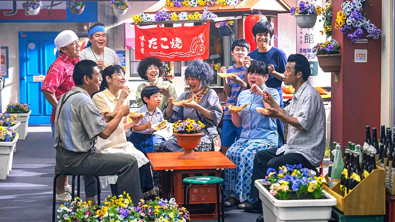 Mentai Piriri – Flower of Pansy backdrop