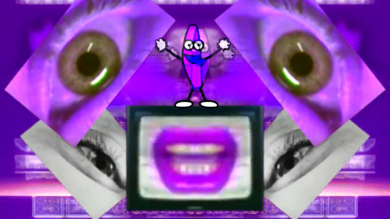 Chaos Kollage backdrop