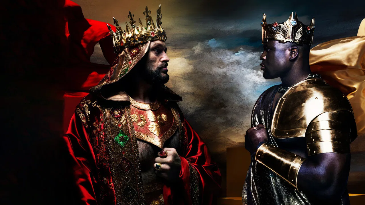 Tyson Fury vs. Francis Ngannou backdrop