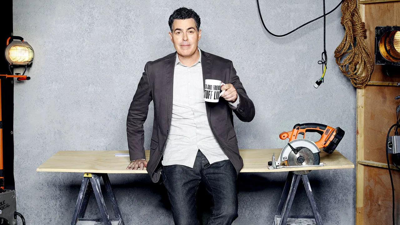 Adam Carolla and Friends Build Stuff Live backdrop