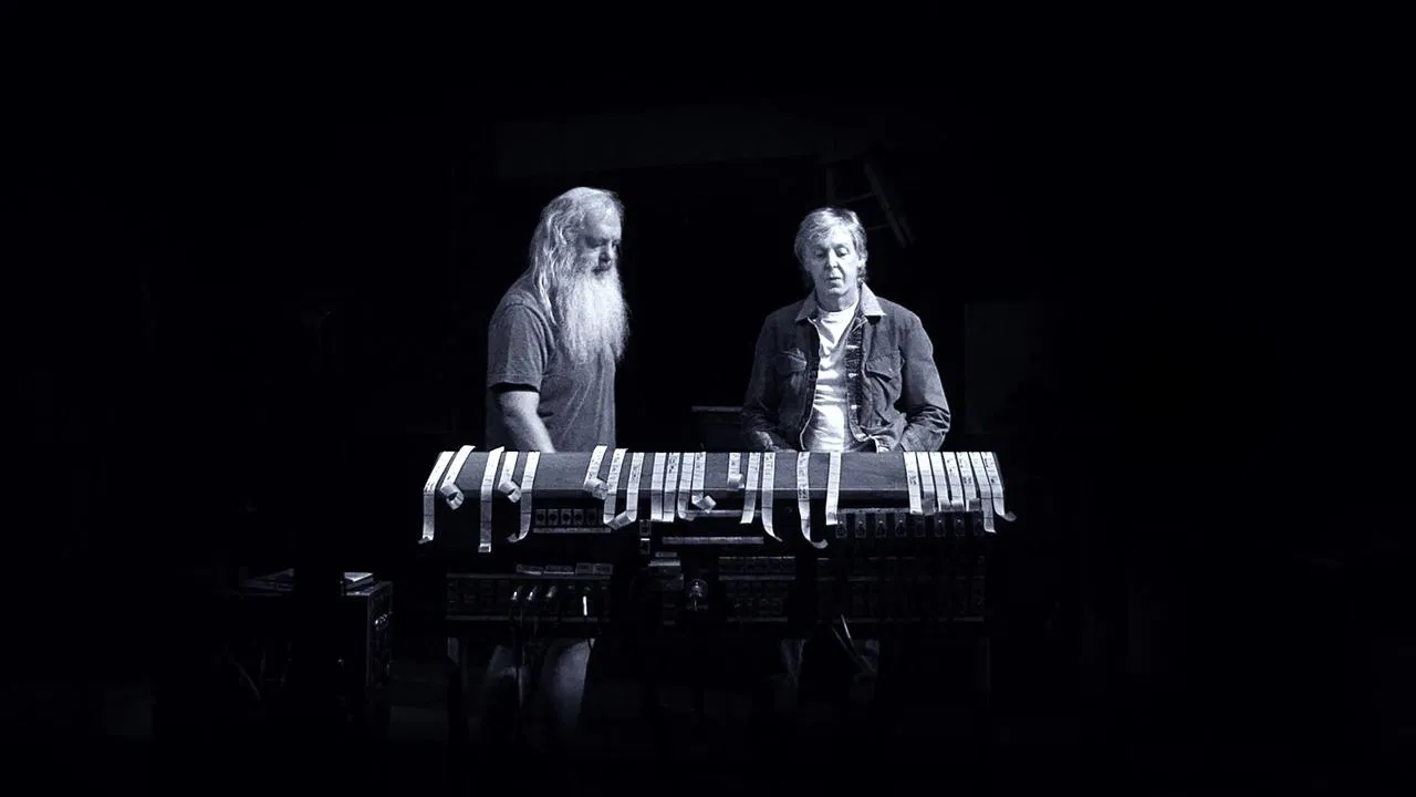 McCartney 3, 2, 1 backdrop