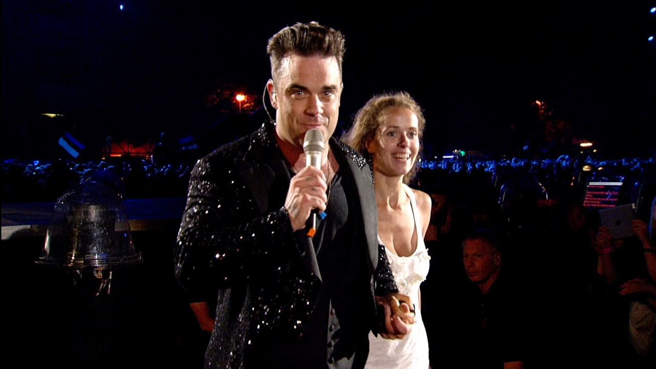 Robbie Williams: Live In Tallinn backdrop