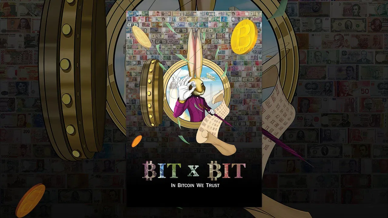 BIT X BIT: In Bitcoin We Trust backdrop