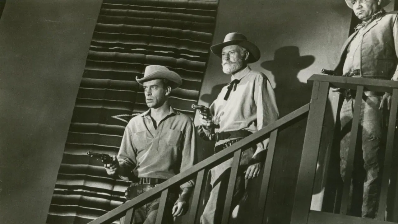 Plunderers of Painted Flats backdrop