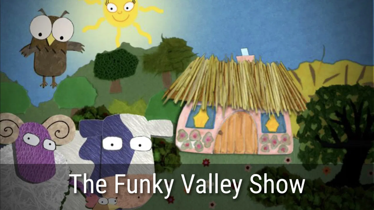 The Funky Valley Show backdrop