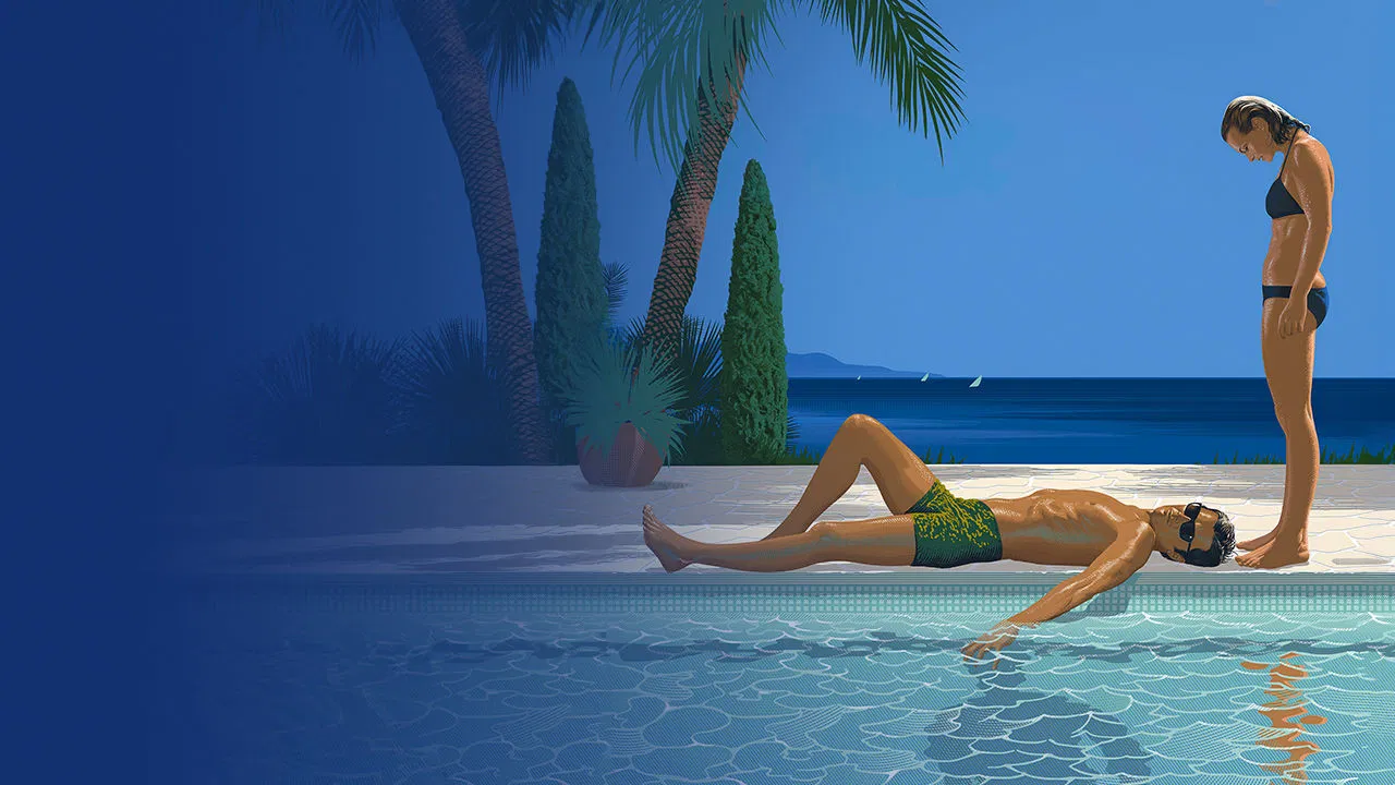 The Swimming Pool backdrop