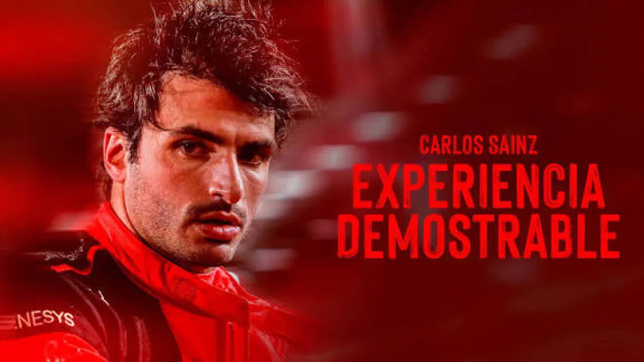 Carlos Sainz, experiencia demostrable backdrop