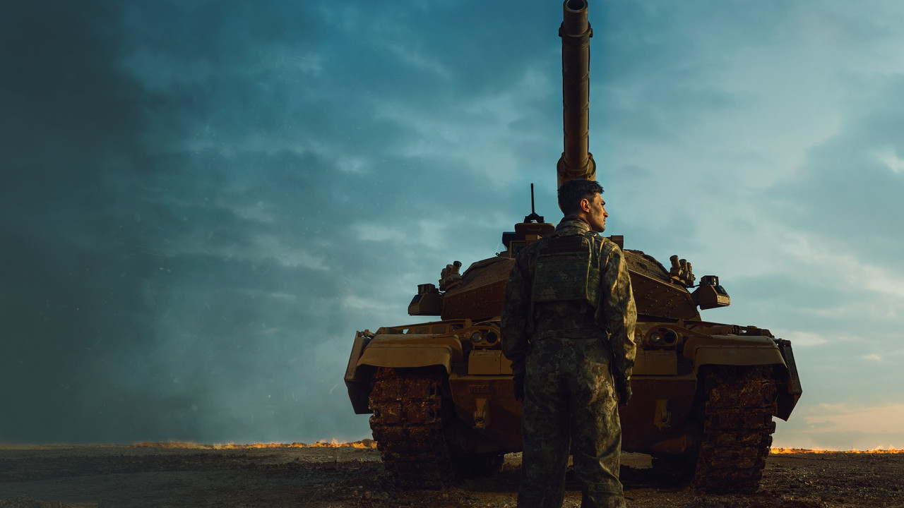 The Black Berets backdrop