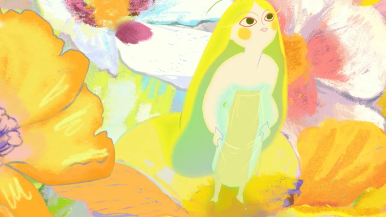 The Story of Three Sisters or How the World Came to Have Four Seasons Instead of One backdrop