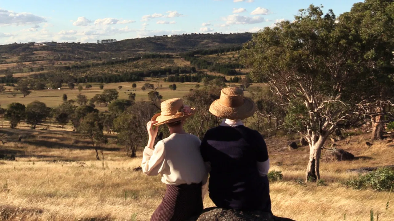 The Little Spinster backdrop