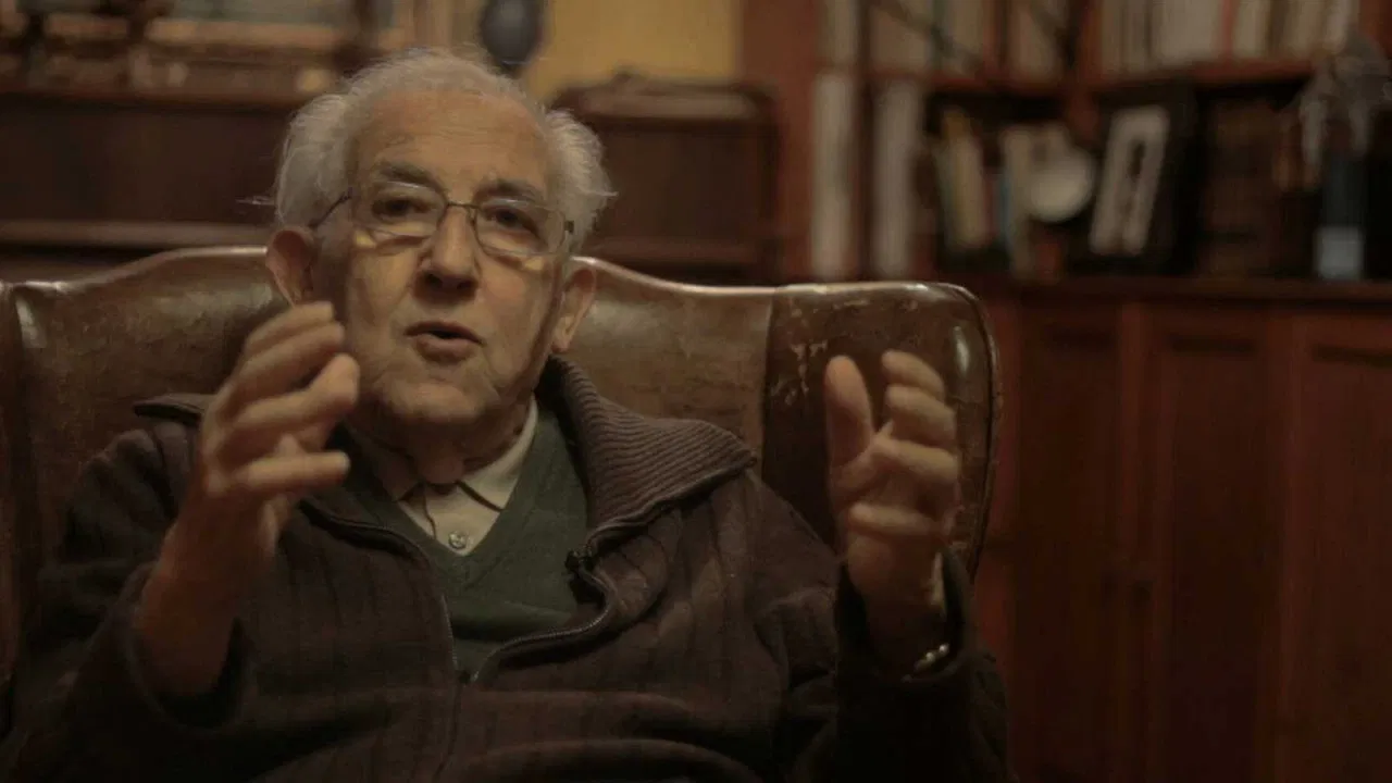 Gustavo Bueno. La vuelta a la caverna backdrop