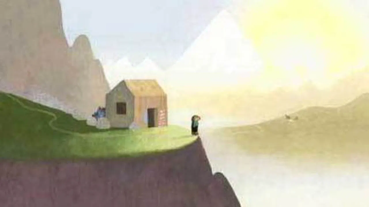 Land of the Snowy Mountains backdrop