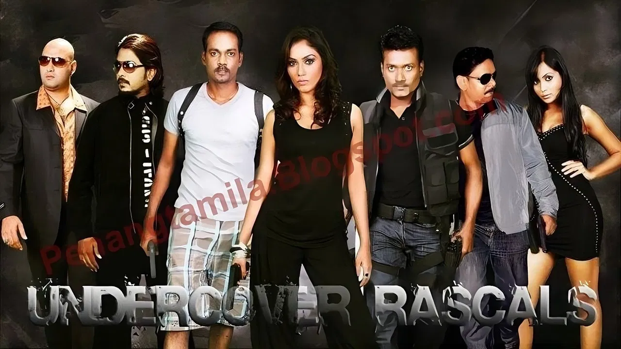 Undercover Rascals backdrop