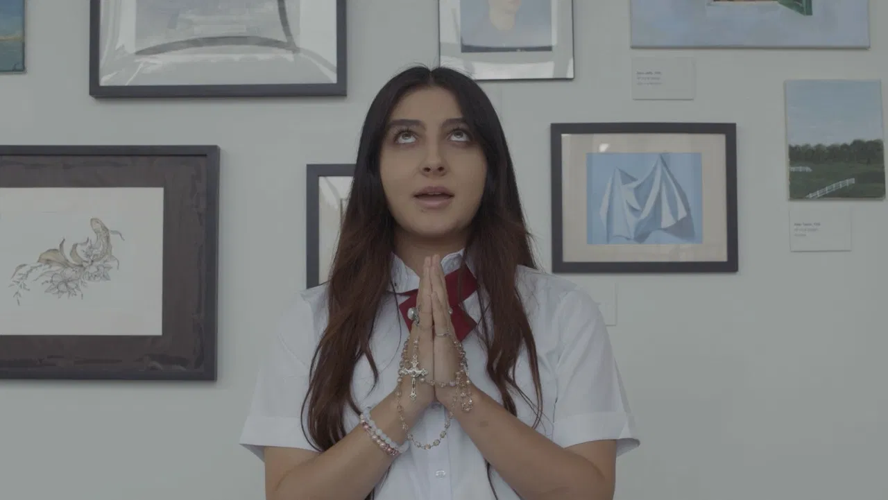 The Battle of St. Theresa's backdrop