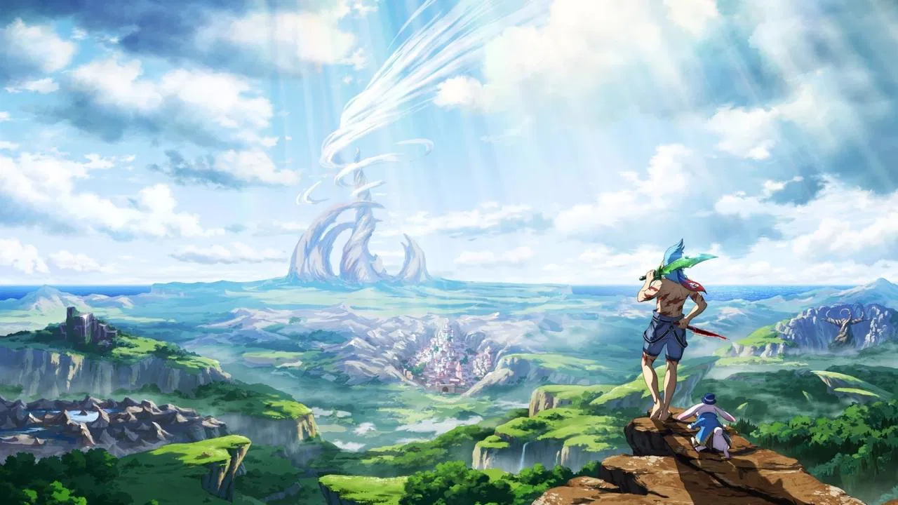 Shangri-La Frontier backdrop