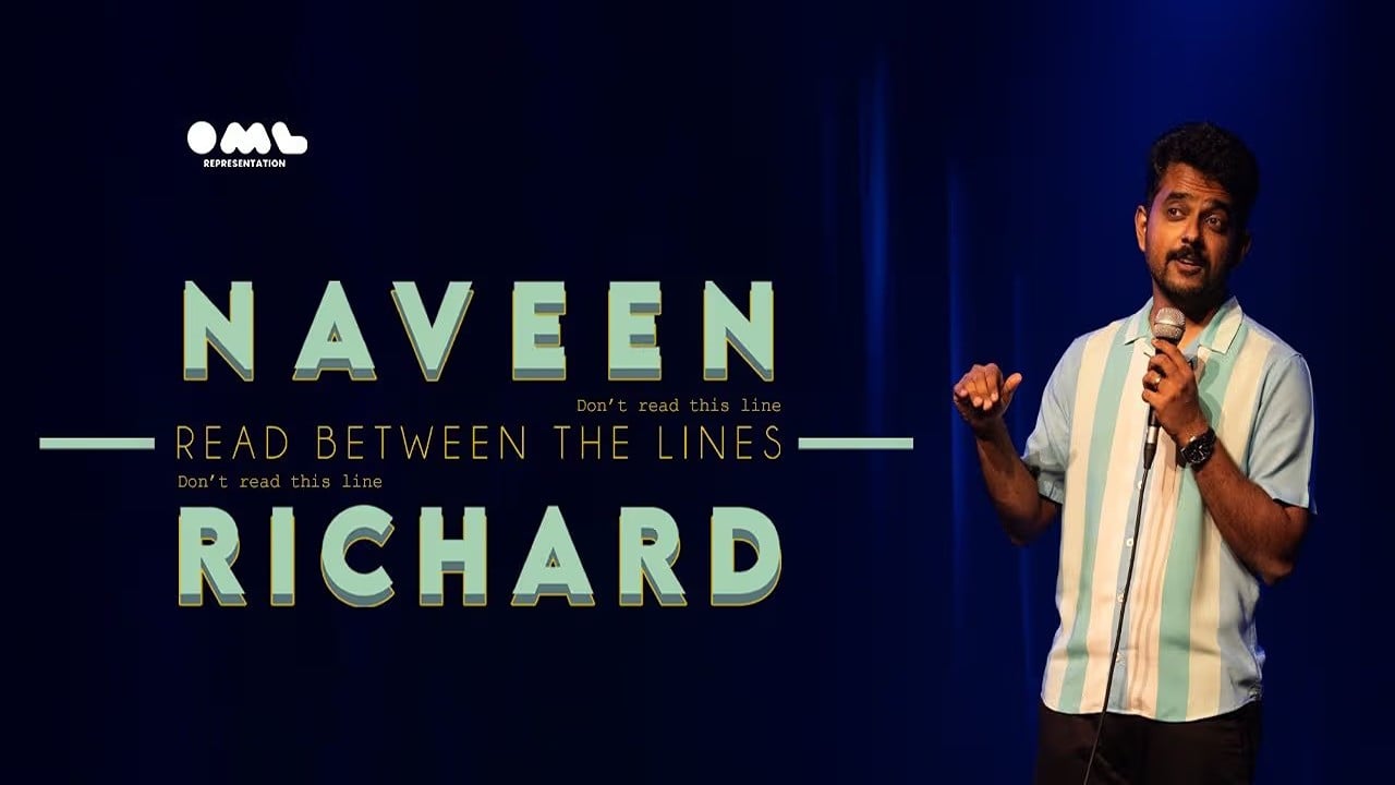 Naveen Richard - Read Between the Lines backdrop