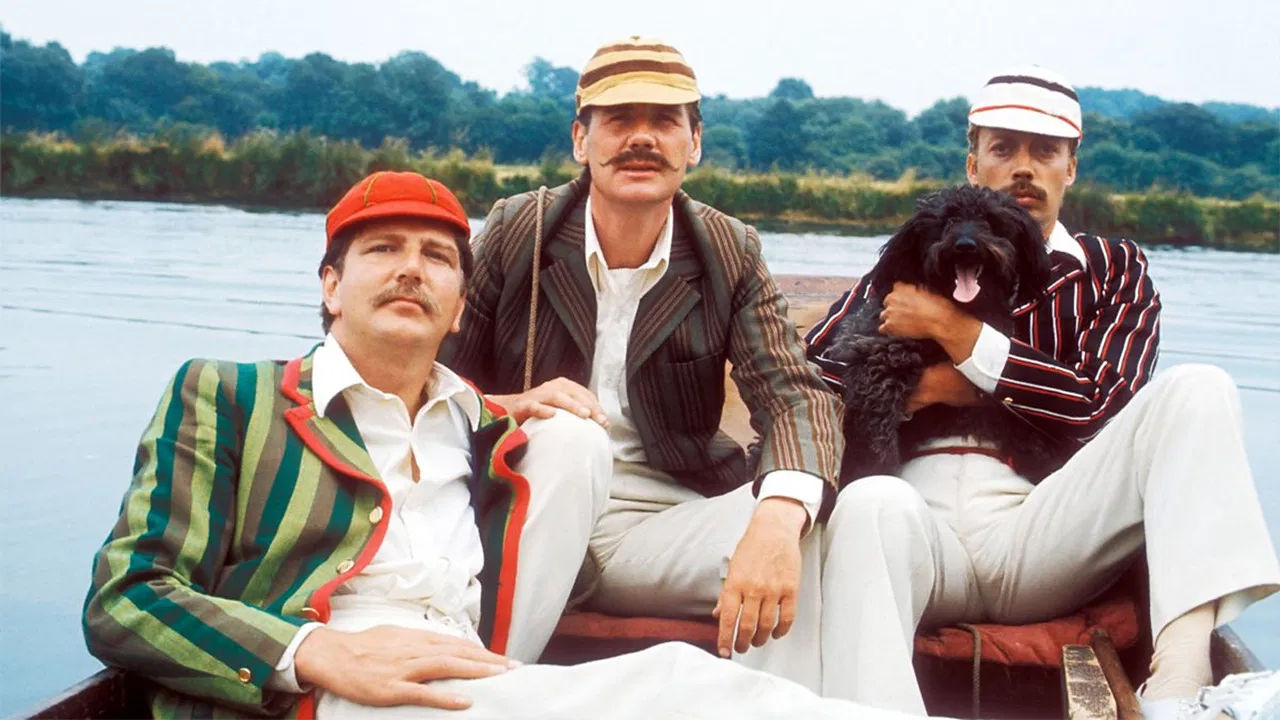 Three Men in a Boat backdrop
